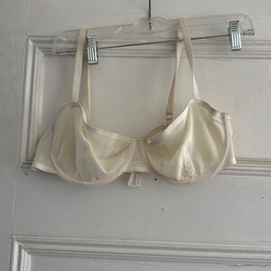 Out from under white unlined bra